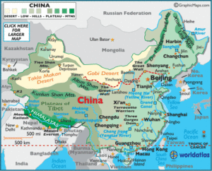 Map of China | World Map With Countries