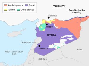 Map of Turkey and Syria | World Map With Countries