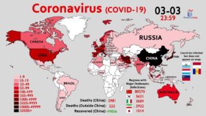 Map of World Coronavirus | World Map With Countries