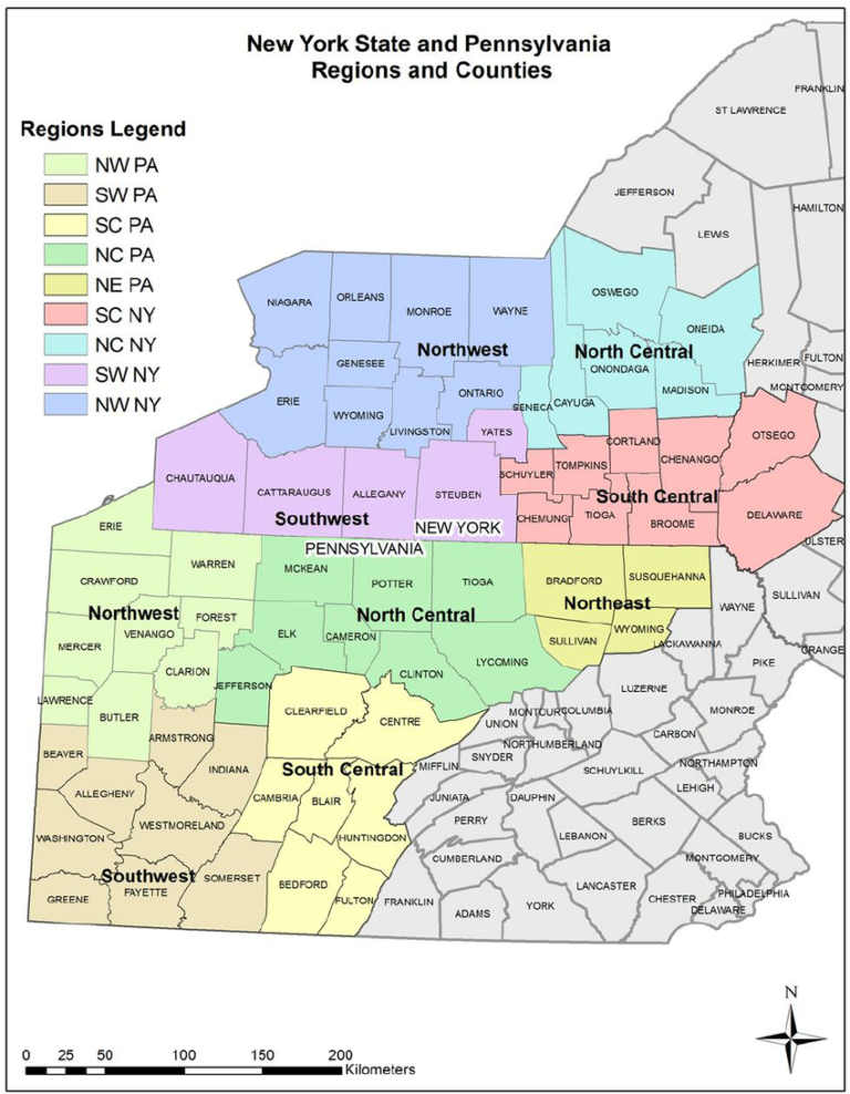 8 Free Printable Map of Pennsylvania Cities [PA] With Road Map World