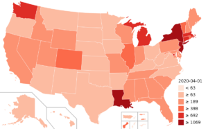 Coronavirus COVID 19 Map of US | World Map With Countries