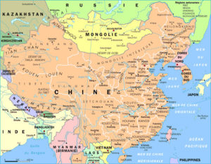 Detailed Political Map of China | World Map With Countries