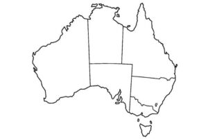Blank Map of Australia | World Map With Countries