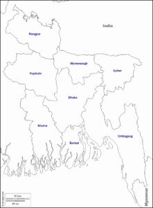 Blank Map of Bangladesh | World Map With Countries
