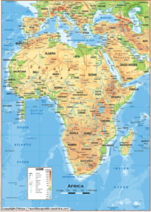 Map Of Africa | World Map With Countries