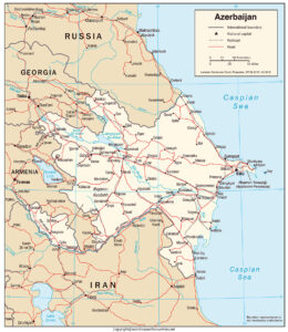 Azerbaijan Map with States | World Map With Countries
