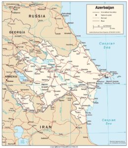 Azerbaijan Map with States pdf | World Map With Countries