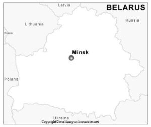 Blank Map of Belarus pdf | World Map With Countries