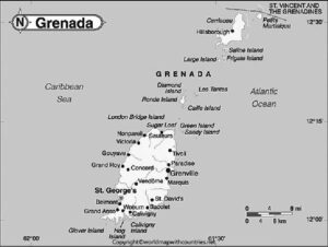 Blank Map of Grenada pdf | World Map With Countries
