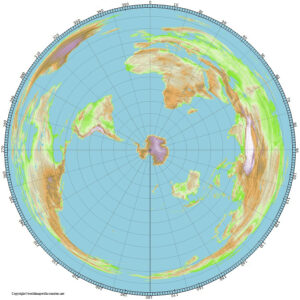 free world map with south pole | World Map With Countries