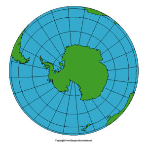 world map with south pole pdf | World Map With Countries