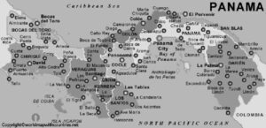 Blank Map of Panama pdf | World Map With Countries