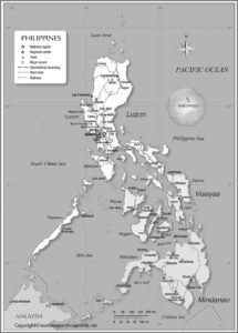 Blank Map of Philippines | World Map With Countries