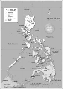 Blank Map of Philippines pdf | World Map With Countries