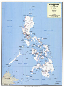 Labeled Map of Philippines | World Map With Countries
