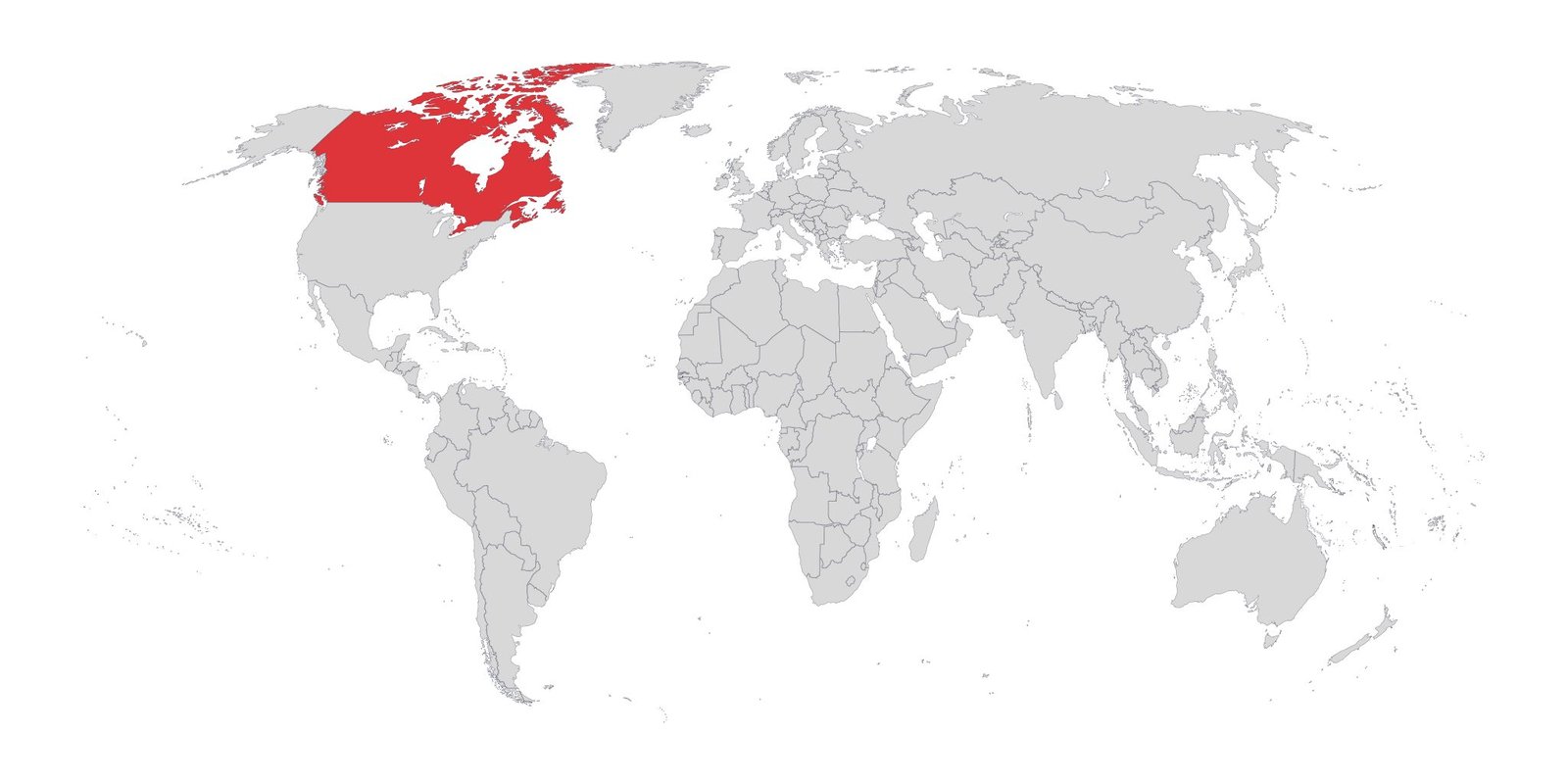 7 Free Printable Canada Map with Cities | World Map With Countries