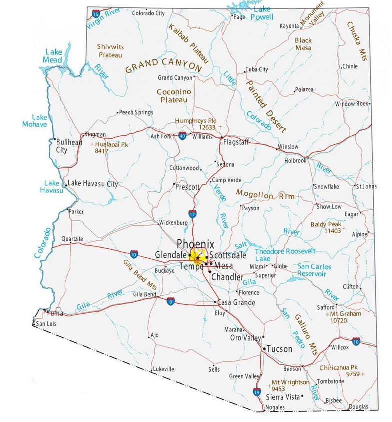 Arizona-map-with-cities