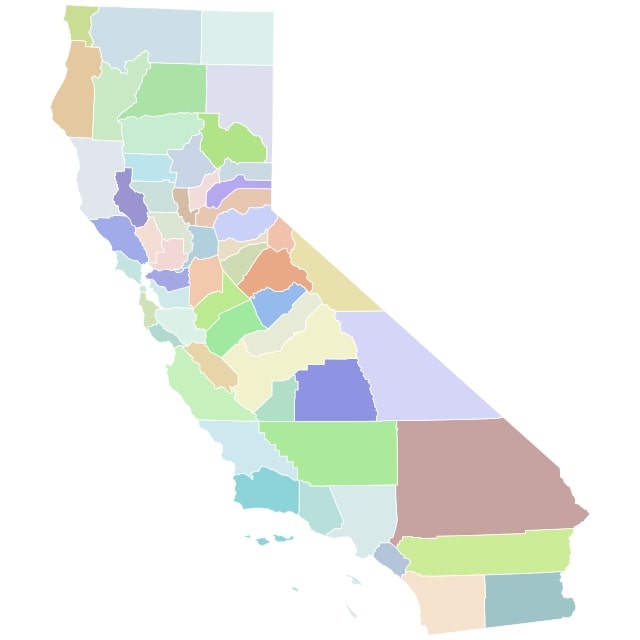 California-county-map