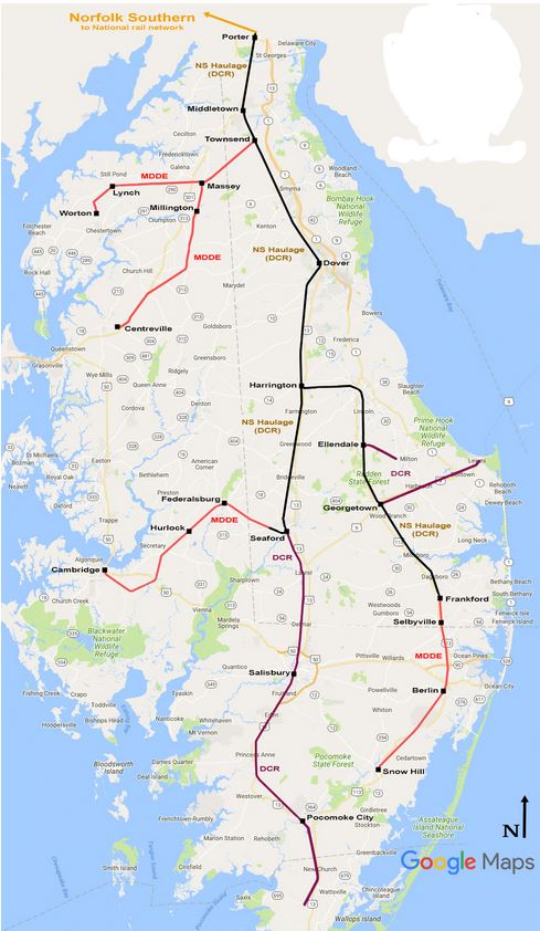 Delaware-railroad-map