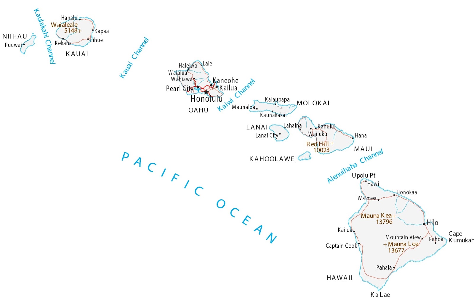 Hawaii-map-with-cities