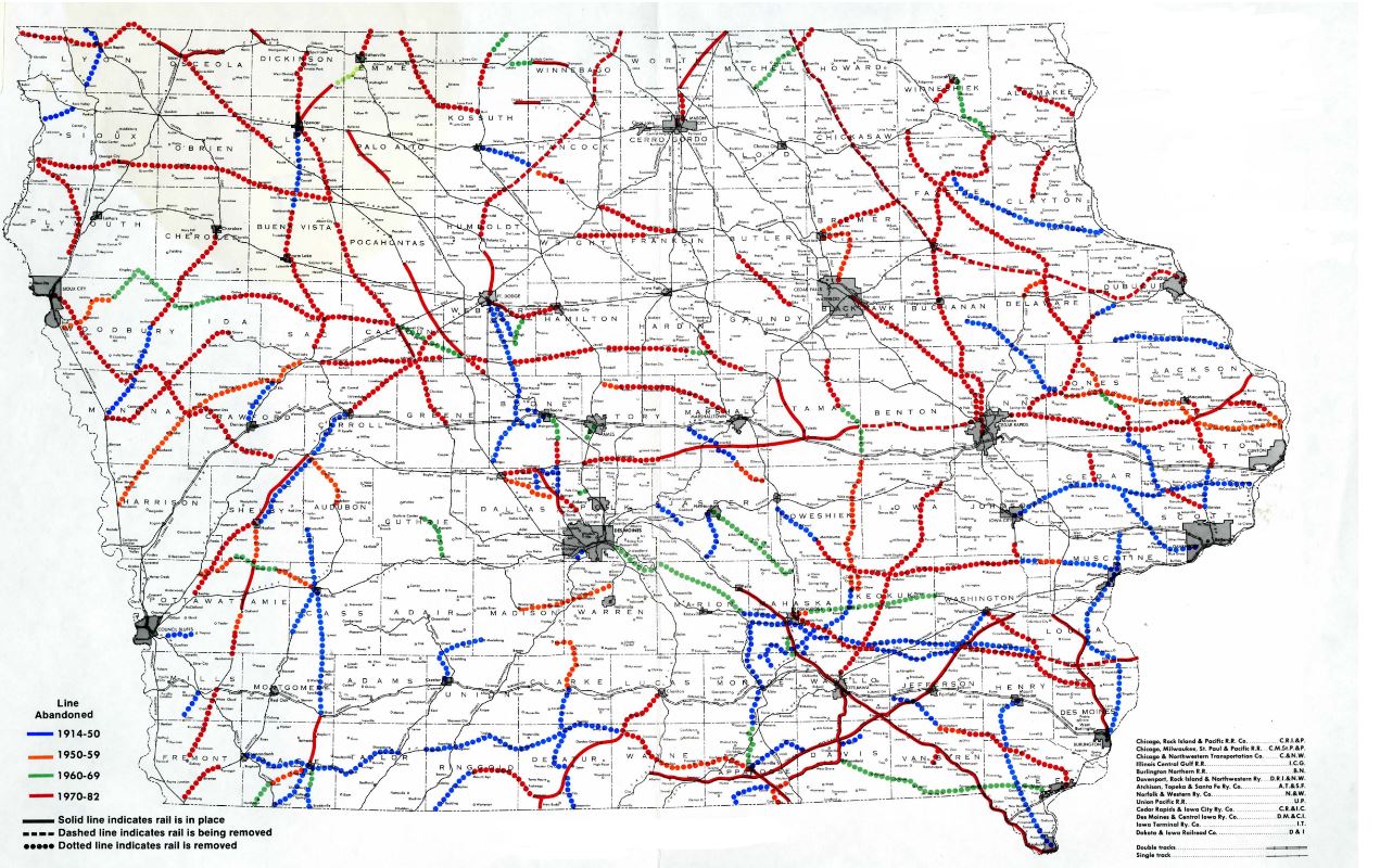 Iowa-railroad-map