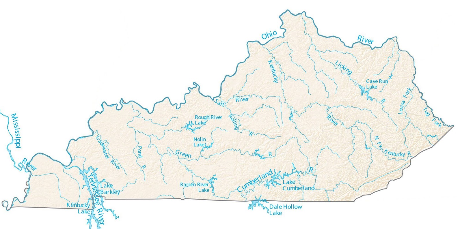 Kentucky-rivers-map