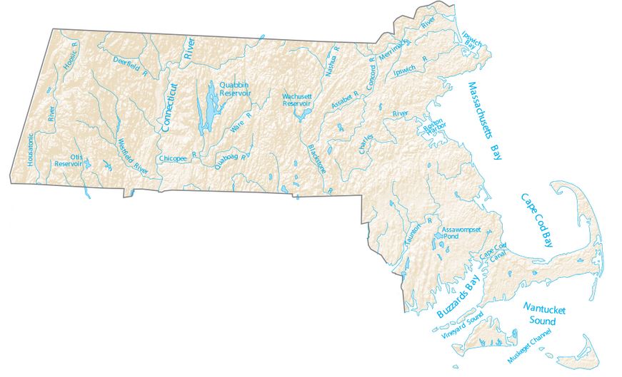 Massachusetts-rivers-map
