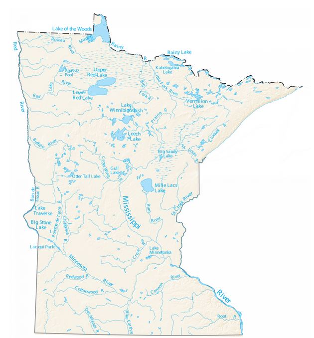 Minnesota-rivers-map
