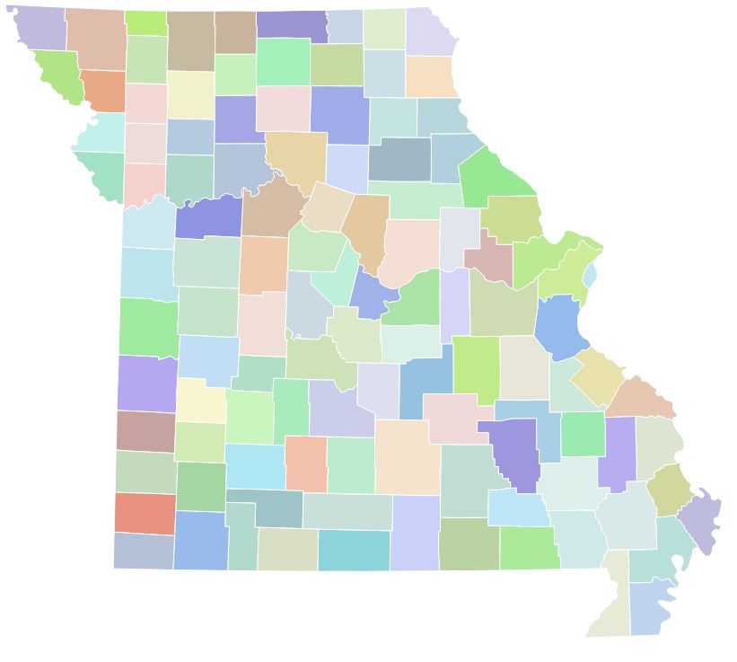 Missouri-county-map