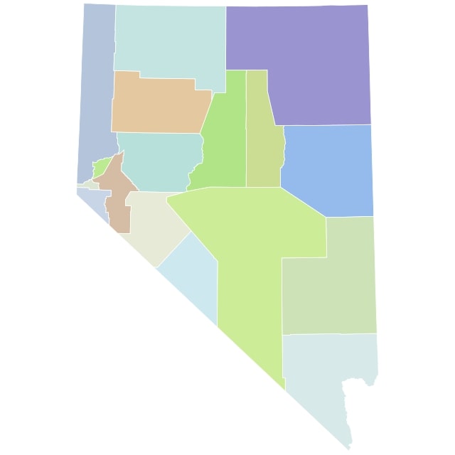 Nevada-county-map