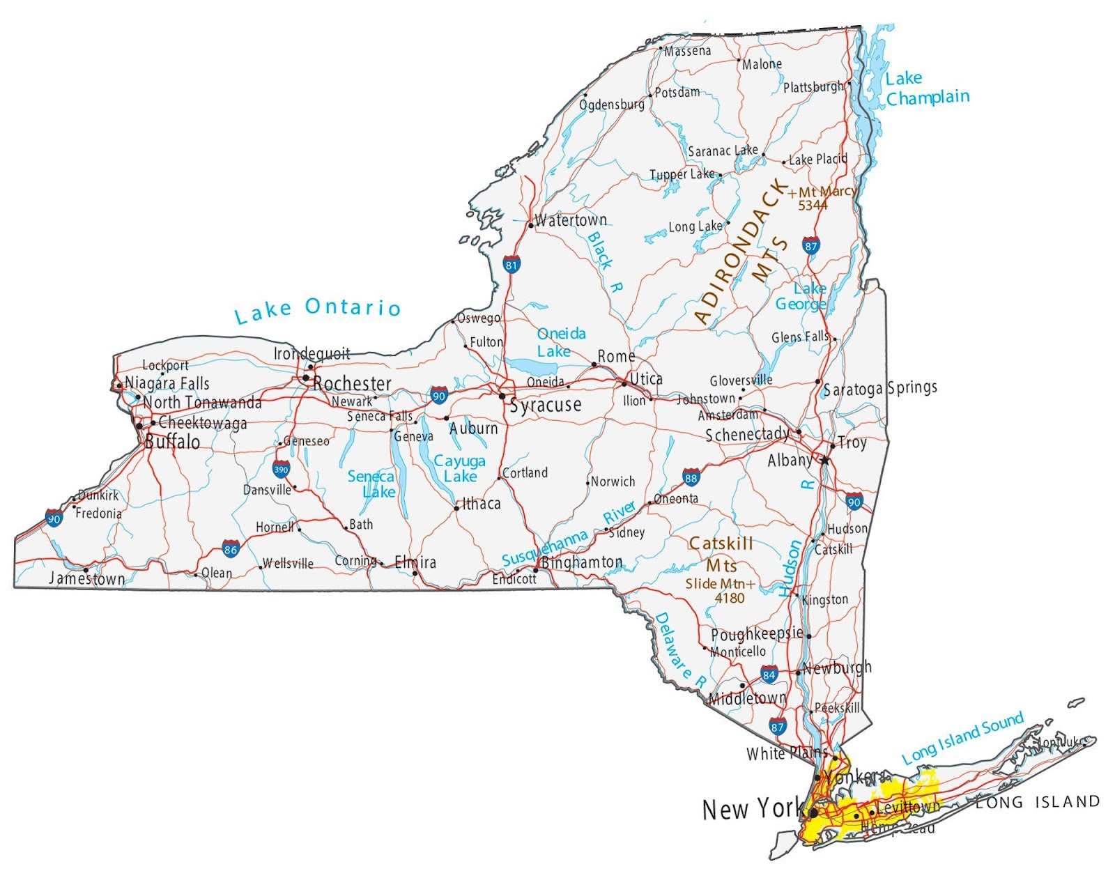 New-york-map-with-cities