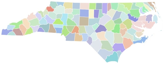 North-carolina-county-map