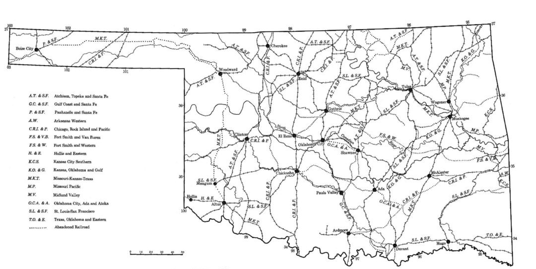 Oklahoma-railroad-map