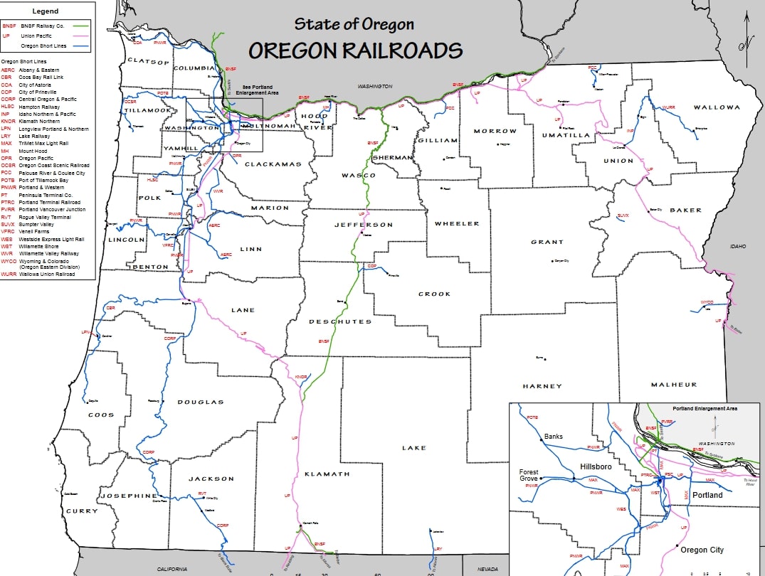 Oregon-railroad-map