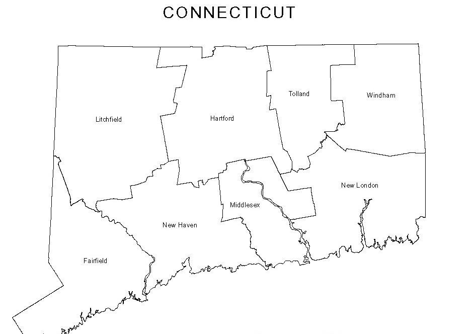Printable-map-of-connecticut