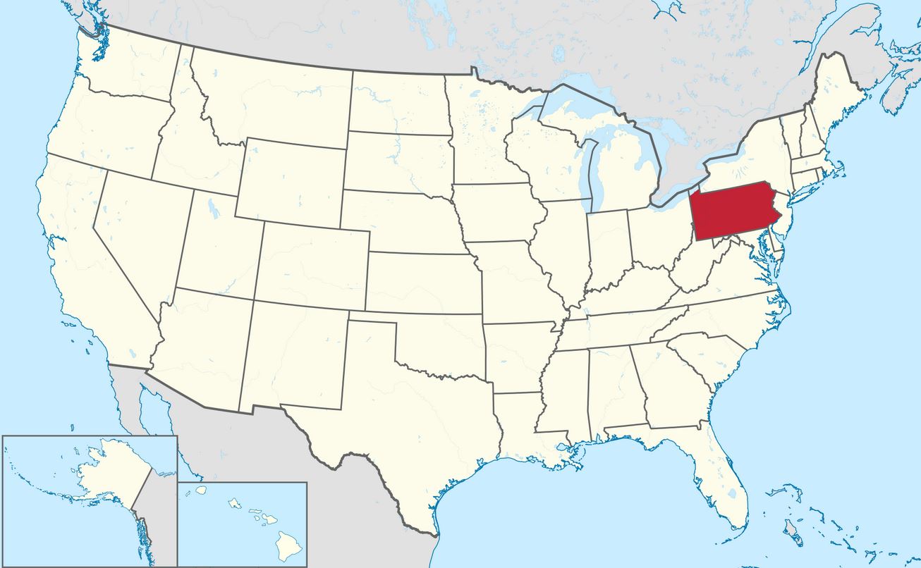 Where-is-pennsylvania-located